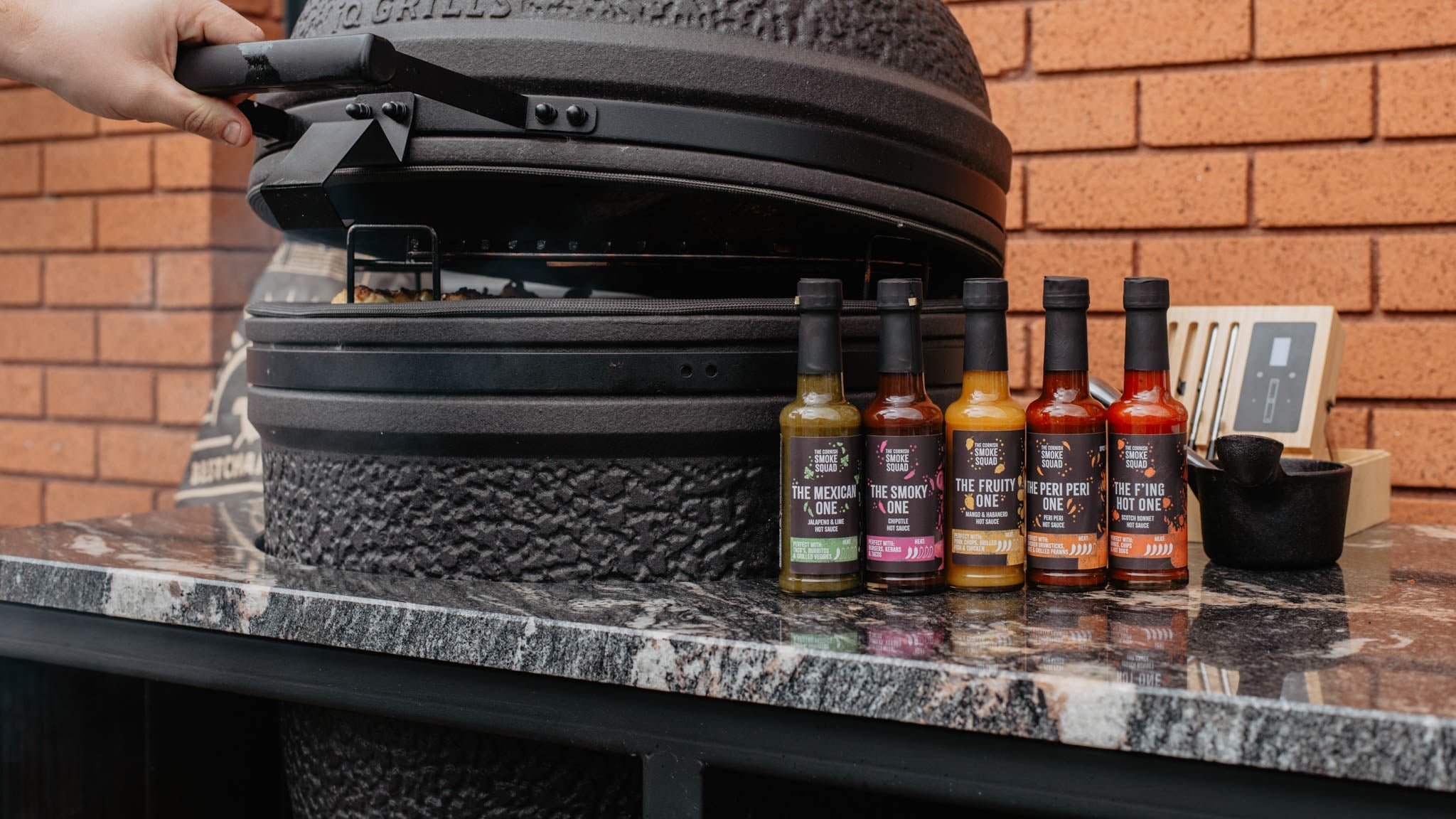 Chilli jams & hot sauces