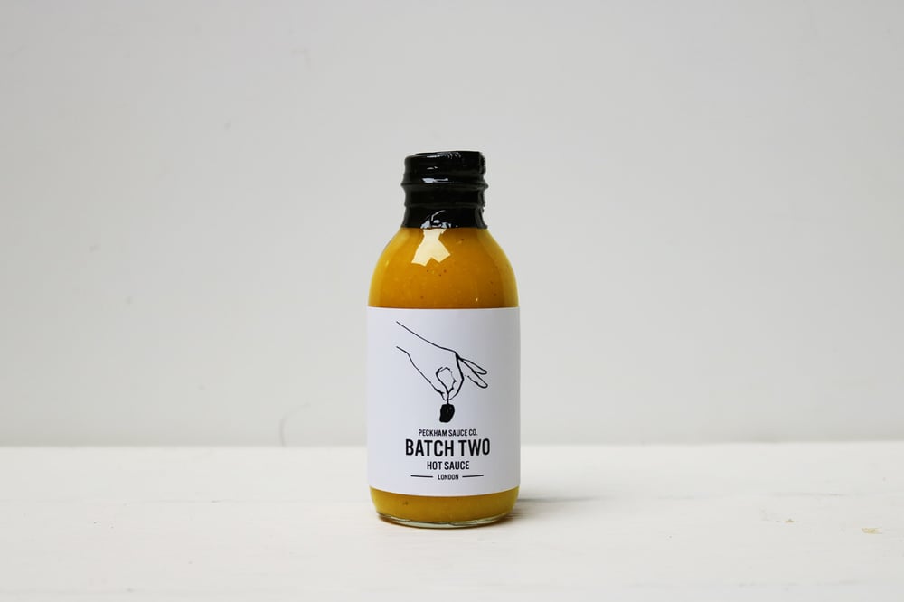 BATCH TWO - Habanero, Yellow Pepper & Peach Hot Sauce