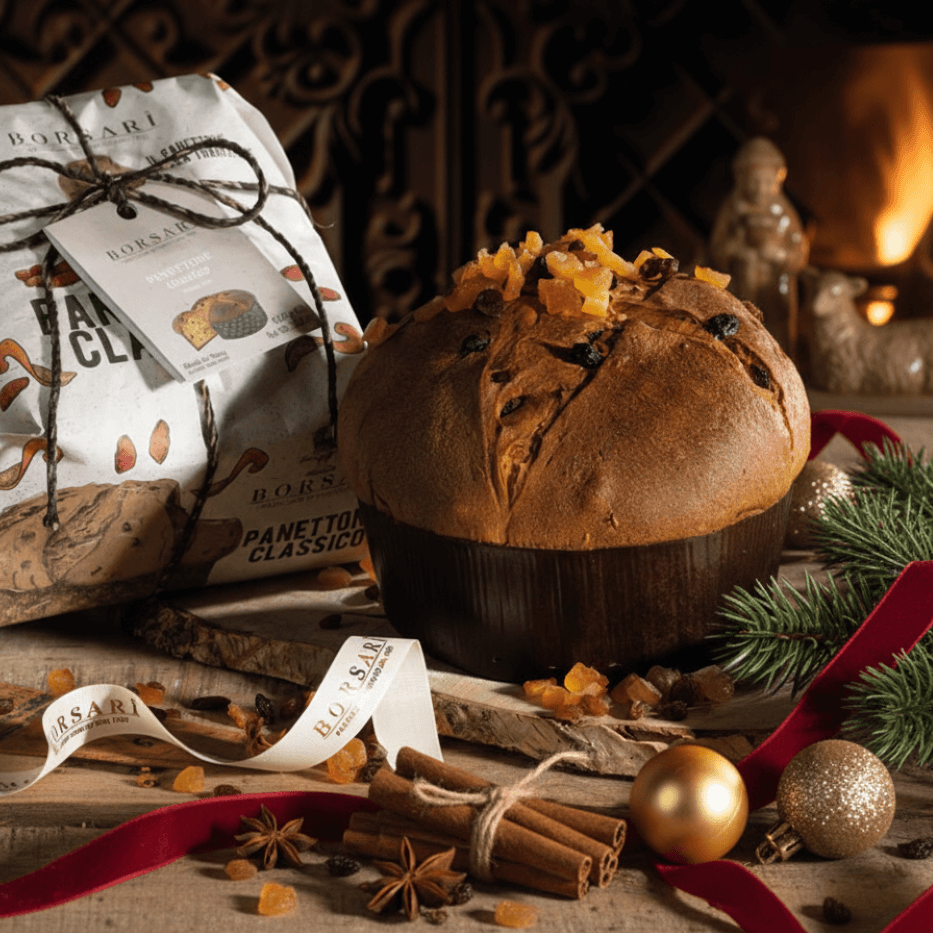 Luxury Classic Panettone With Candied Orange & Sultanas