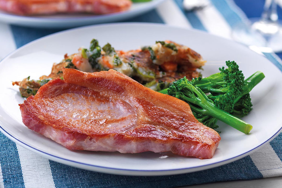 Sweet Cured Bacon Chops