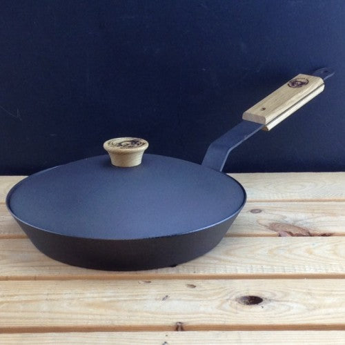 Netherton Foundry Spun Iron Sauté Pan + Lid - 20cm - 30cm