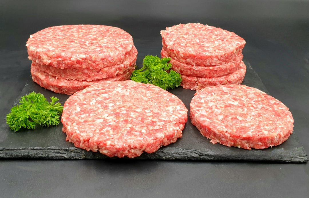 Grass Fed Beef Steak Burgers