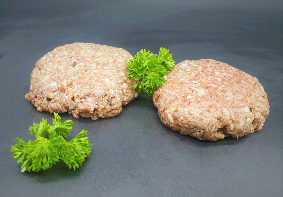Venison, Juniper & Black Pepper Burgers