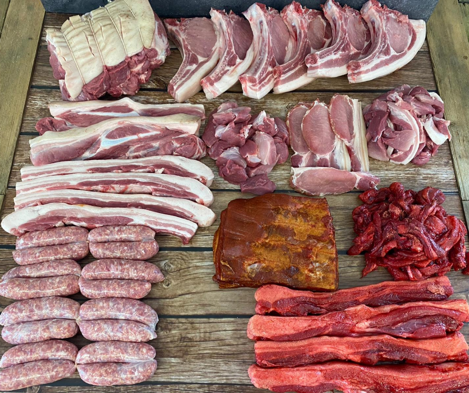 Quarter Gloucester Old Spot Pork Box