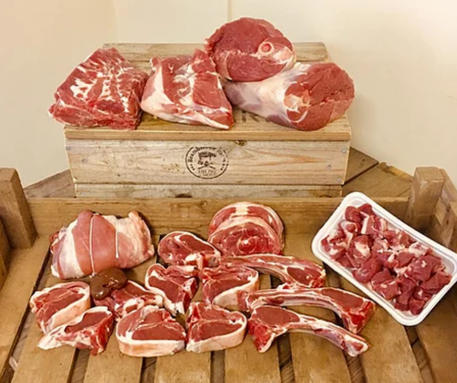 Half Grass Fed Mutton Box
