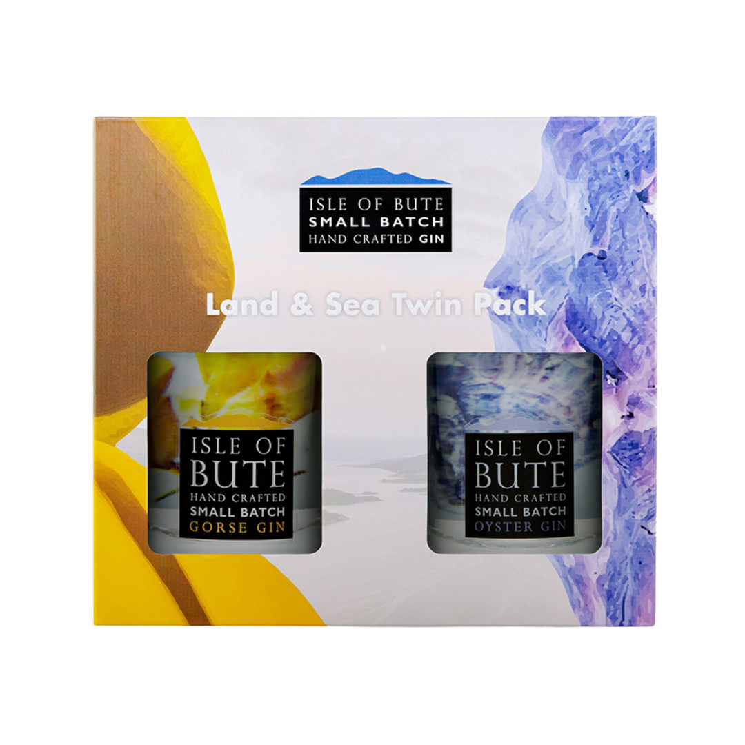 Isle of Bute Gin Land and Sea Twin Pack