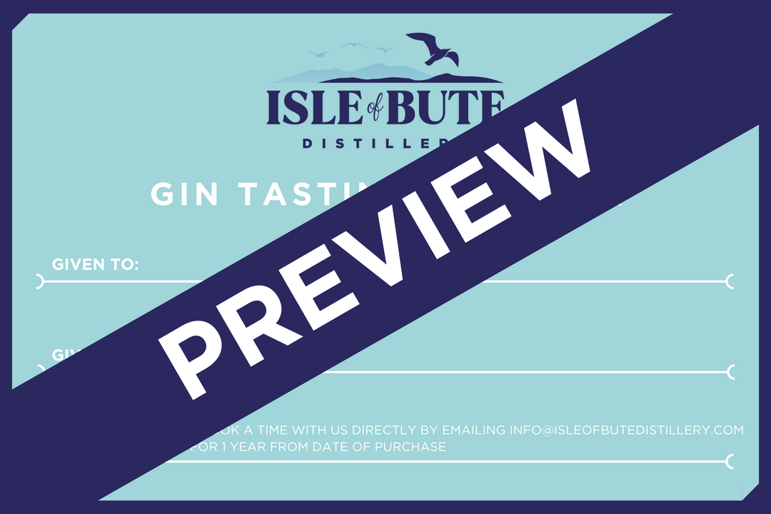 Isle of Bute Distillery Tasting Voucher