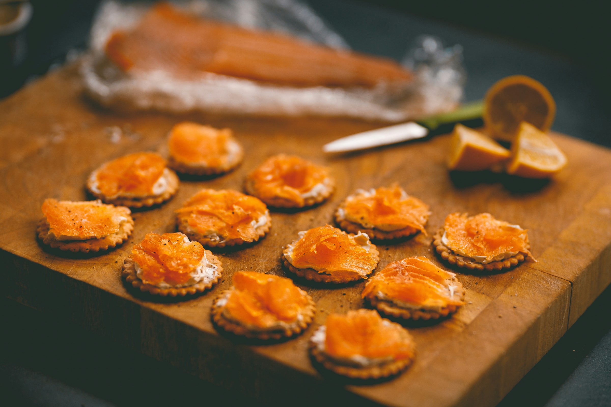 Christmas Salmon & Caviar