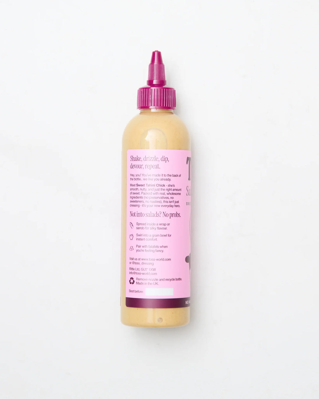 The Sweet Tahini Chick Salad Dressing