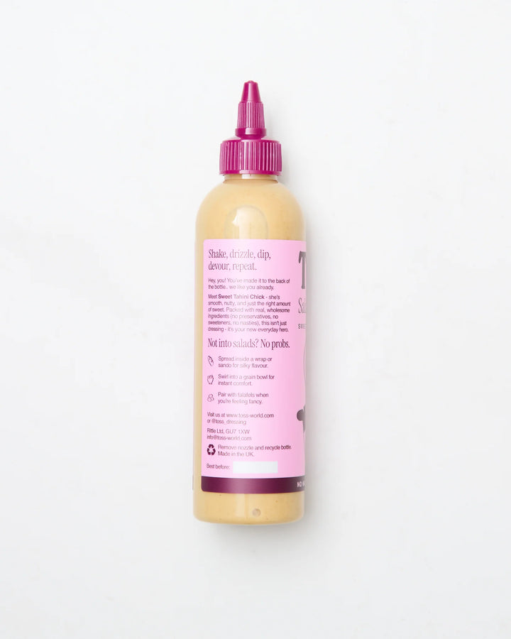 The Sweet Tahini Chick Salad Dressing