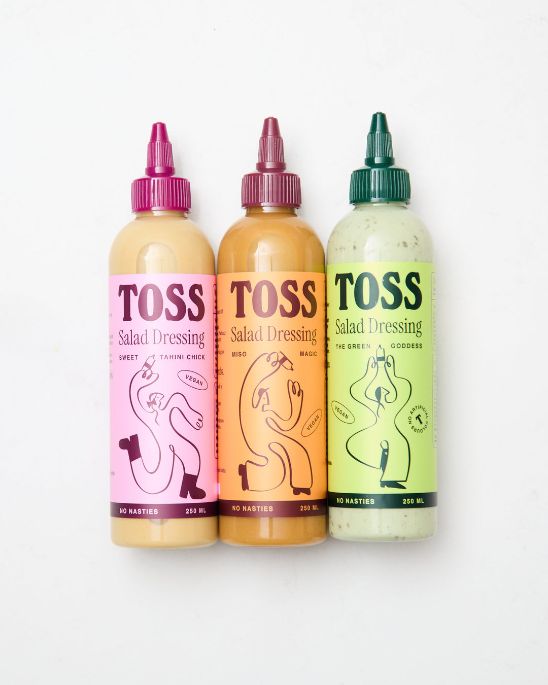 TOSS Trio Salad Dressing Bundle