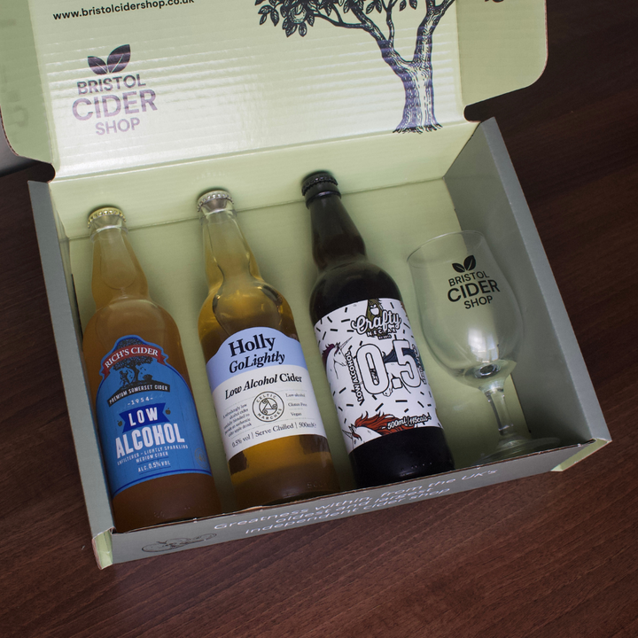 Low Alcohol Craft Cider Selection Gift Box