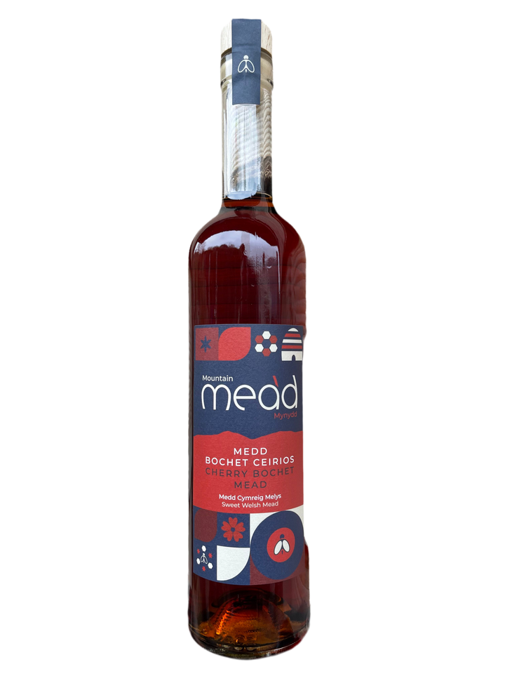 Cherry Bochet Mead - Medd Bochet Ceirios: 500ml