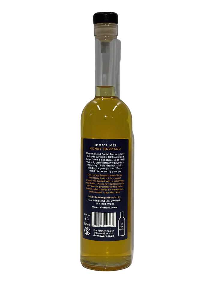 Honey Buzzard - Boda’r Mêl: Sweet Traditional Welsh Mead 500ml
