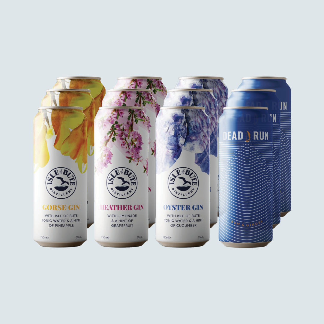 Isle of Bute Distillery Ready-to-Drink Cans - Mixed Case