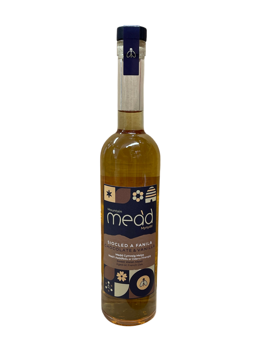 Chocolate & Vanilla Mead - Medd Siocled a Fanila: 500ml