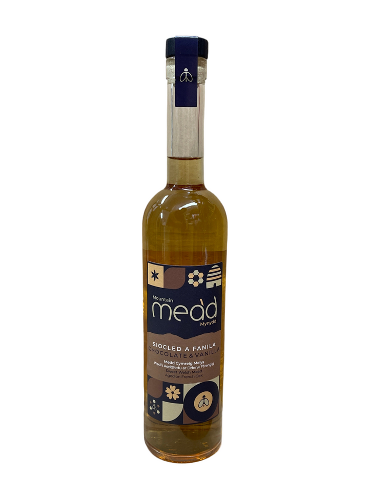 Chocolate & Vanilla Mead - Medd Siocled a Fanila: 500ml
