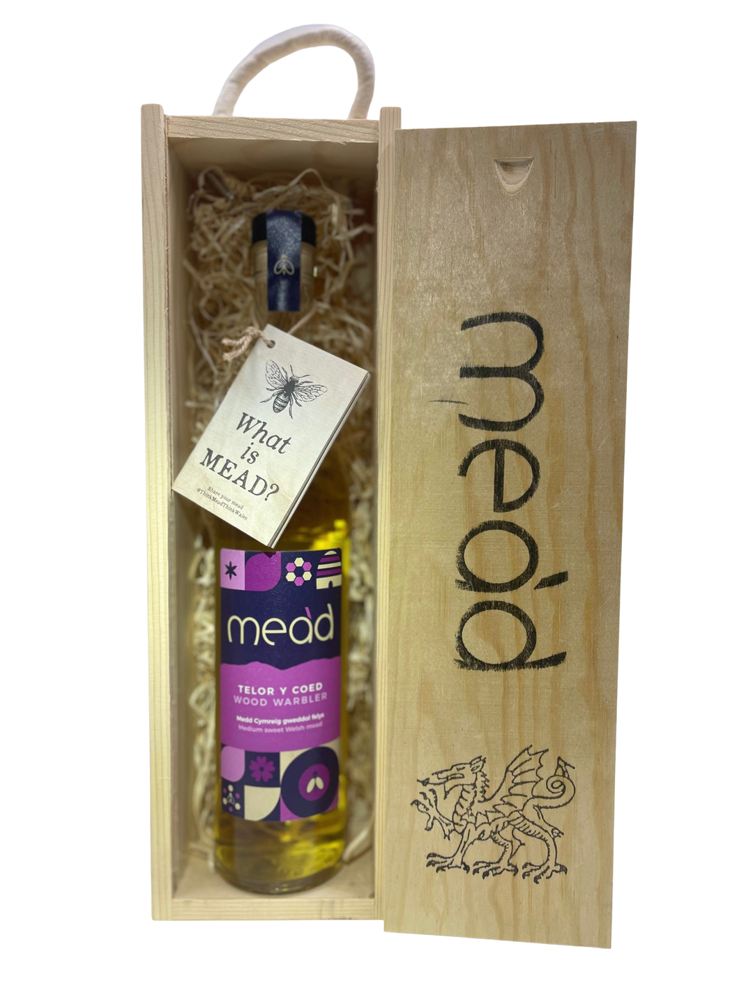 Wood Warbler - Telor Y Coed: Medium Sweet Mead in Gift Box 500ml