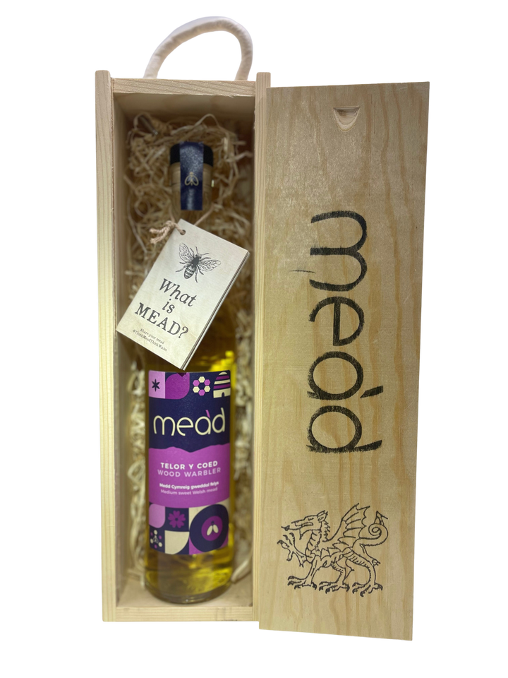 Wood Warbler - Telor Y Coed: Medium Sweet Mead in Gift Box 500ml