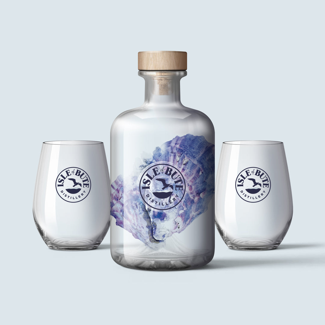 Isle of Bute Distillery Bottle & Glass Gift Box