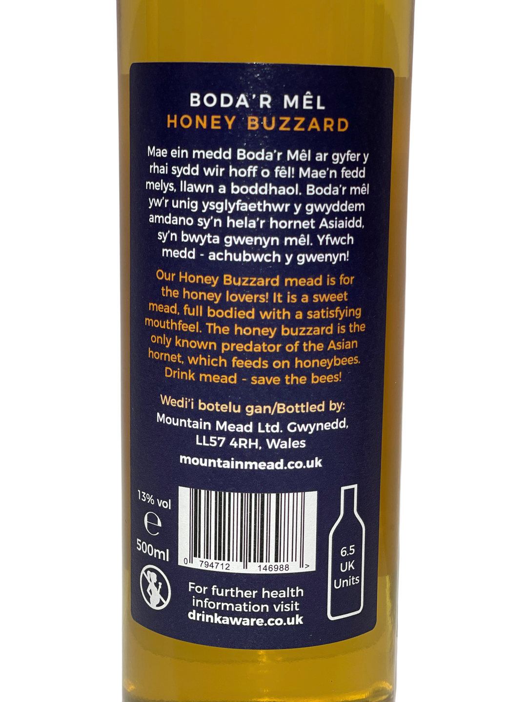 Honey Buzzard - Boda’r Mêl: Sweet Mead With Honey in Gift Box 500ml