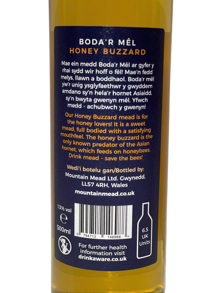 Honey Buzzard - Boda’r Mêl: Sweet Mead With Honey in Gift Box 500ml