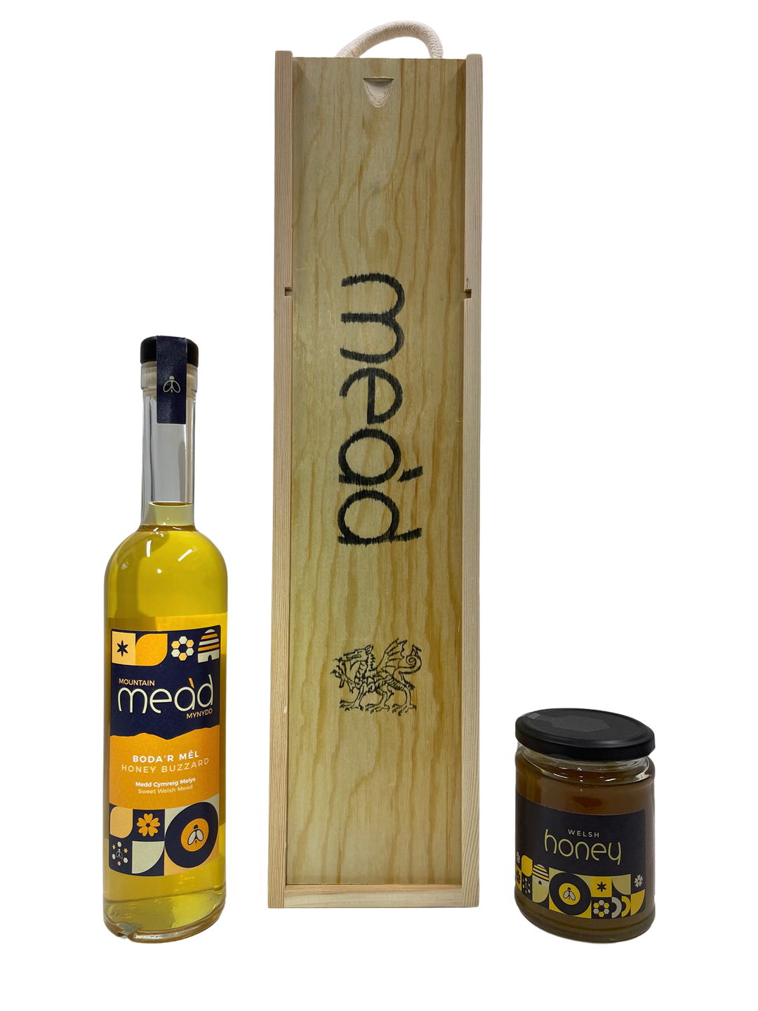 Honey Buzzard - Boda’r Mêl: Sweet Mead With Honey in Gift Box 500ml