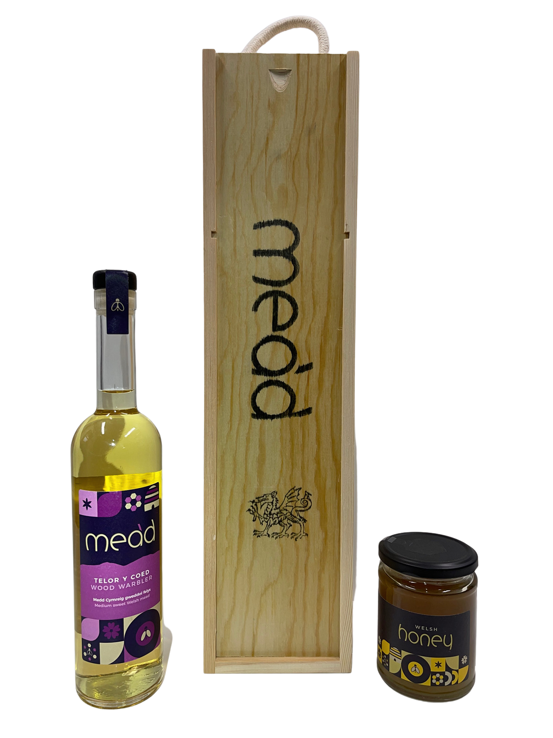 Wood Warbler - Telor Y Coed: Medium Sweet Mead With Honey in Gift Box 500ml