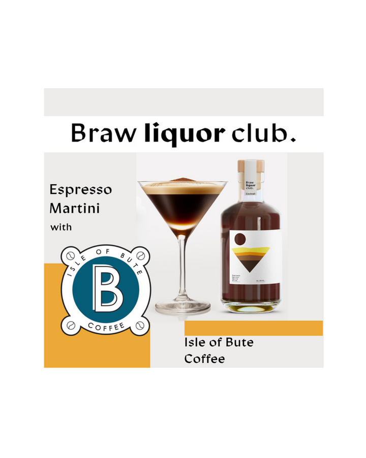 Espresso Martini with Isle of Bute Coffee