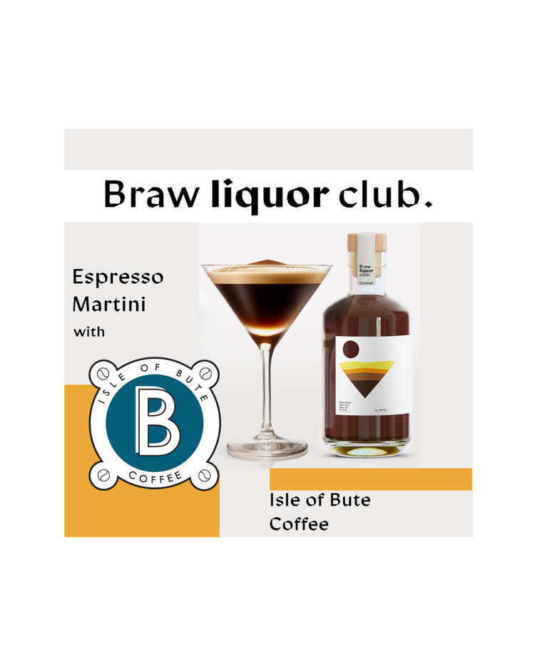 Espresso Martini With Isle of Bute Coffee