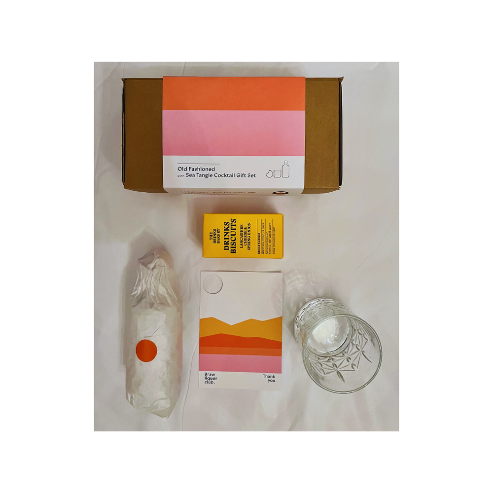 Old Fashioned With Sea Tangle Gift Box