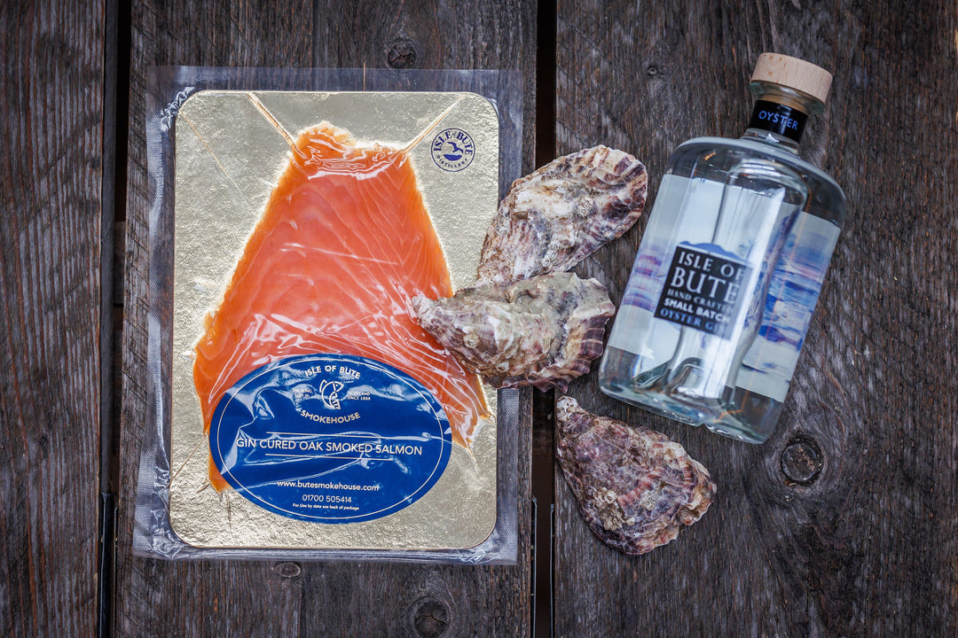 Oak Smoked Gin Cured Scottish Salmon