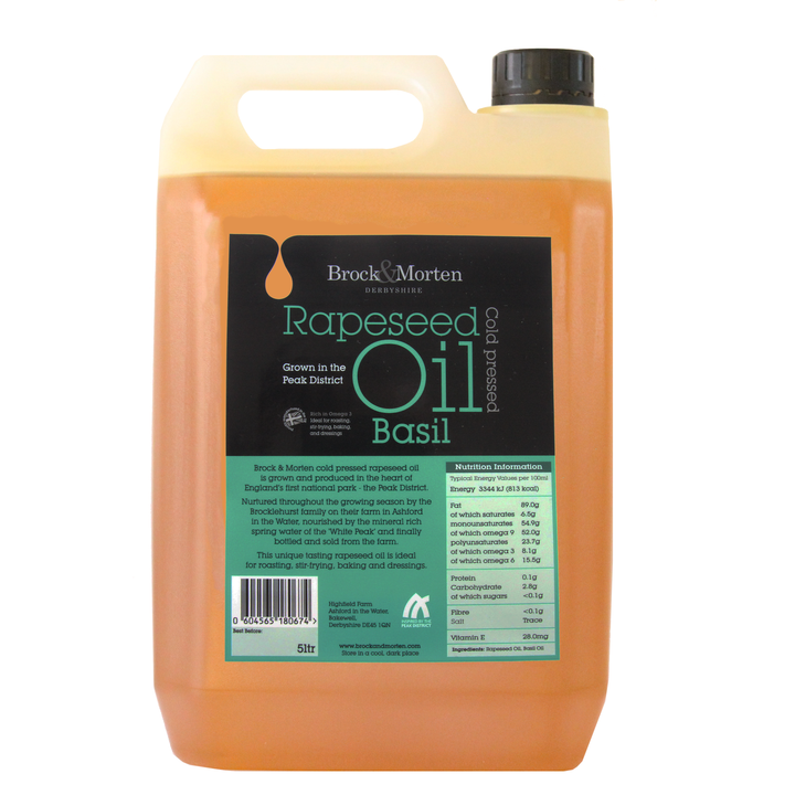 Basil Rapeseed Oil