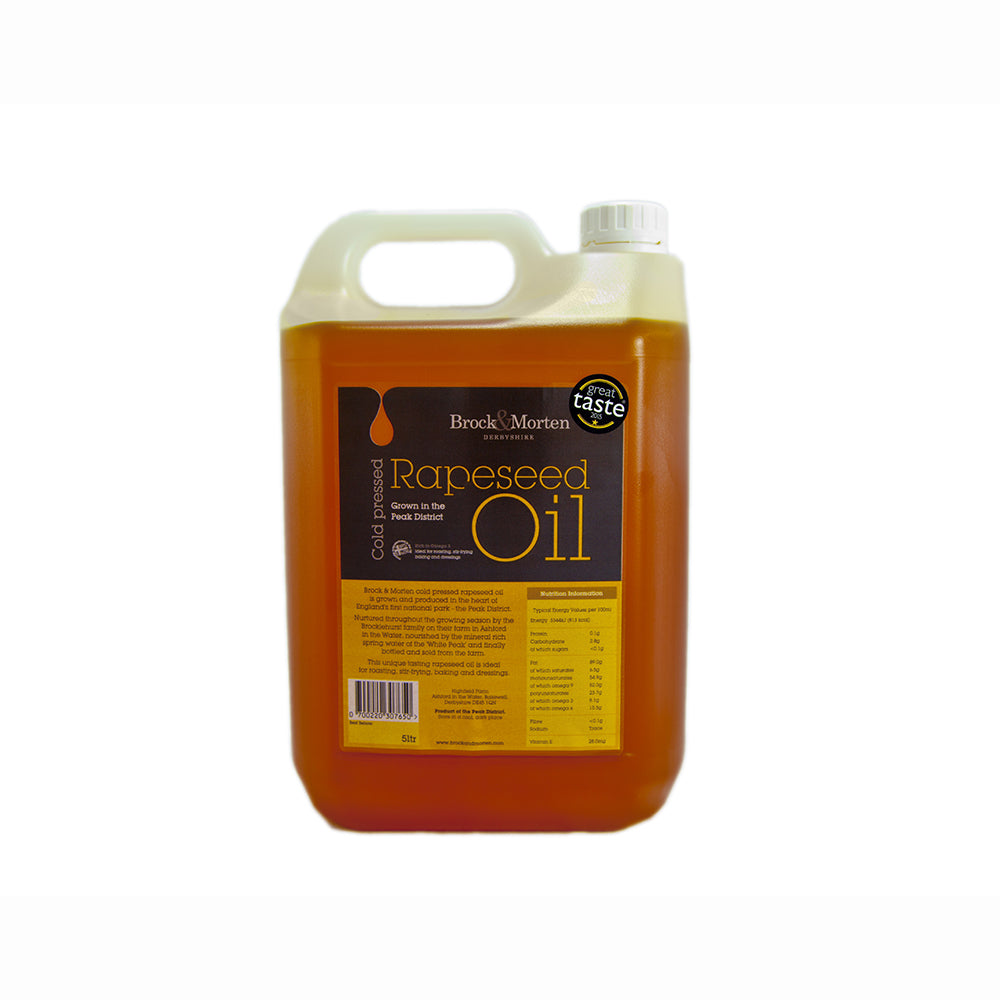 Natural Cold Pressed Rapeseed Oil
