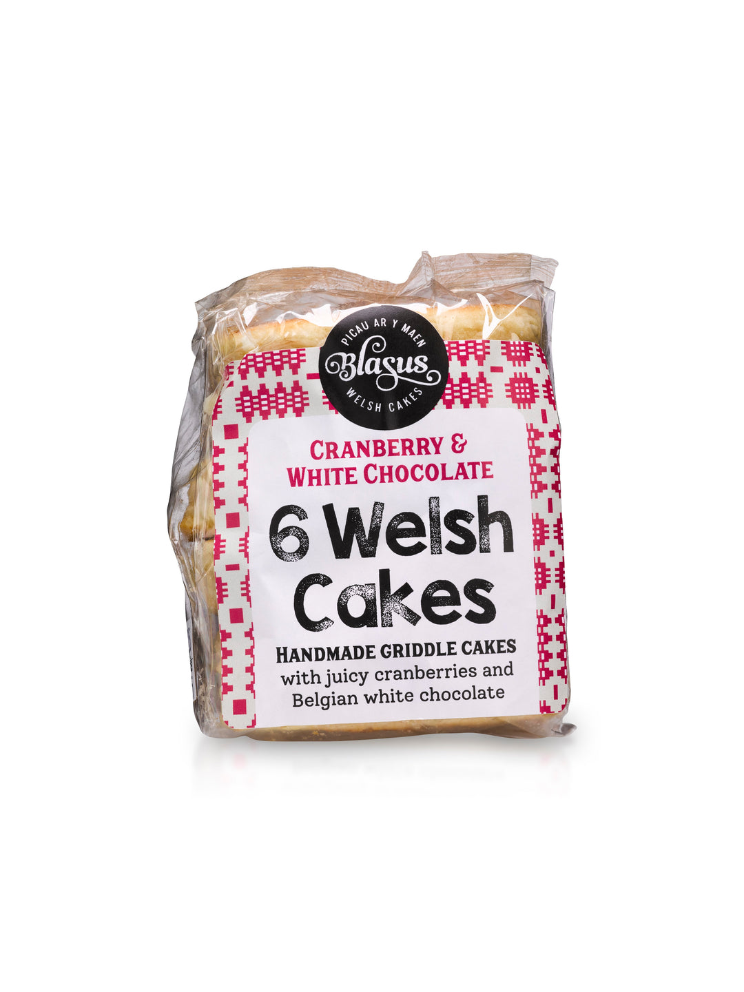 Cranberry & White Chocolate Welsh Cakes