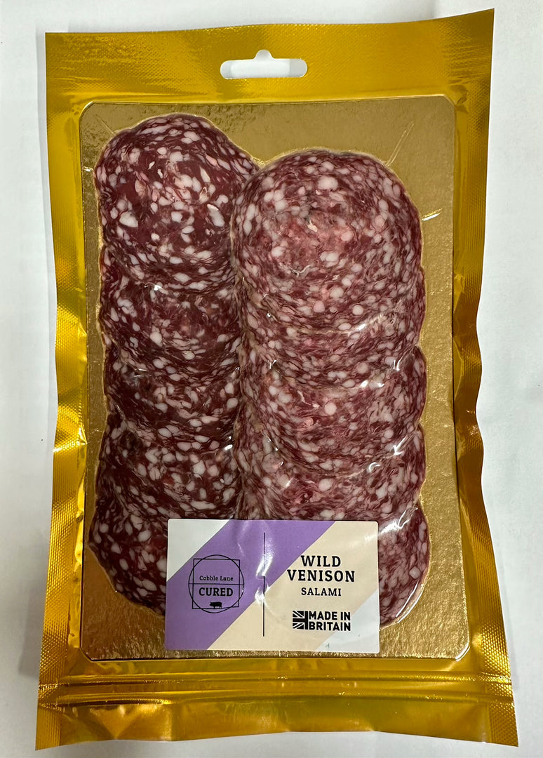 Wild Venison Salami With Sloe Berries (180g)