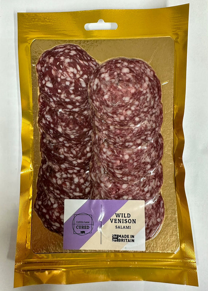 Wild Venison Salami With Sloe Berries (180g)