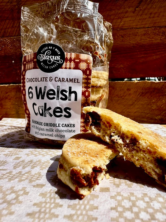 Chocolate & Caramel Welsh Cakes