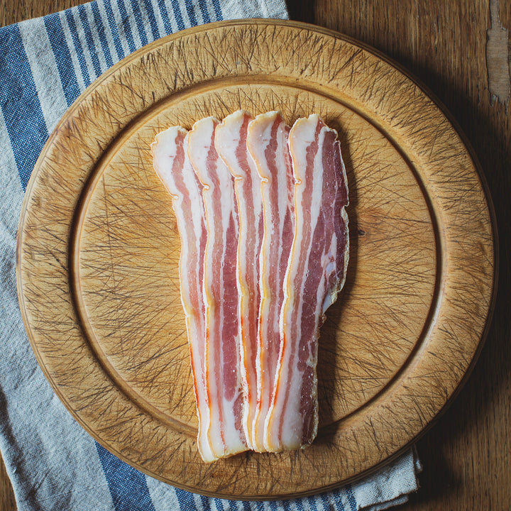 Welsh Air Dried Streaky Bacon