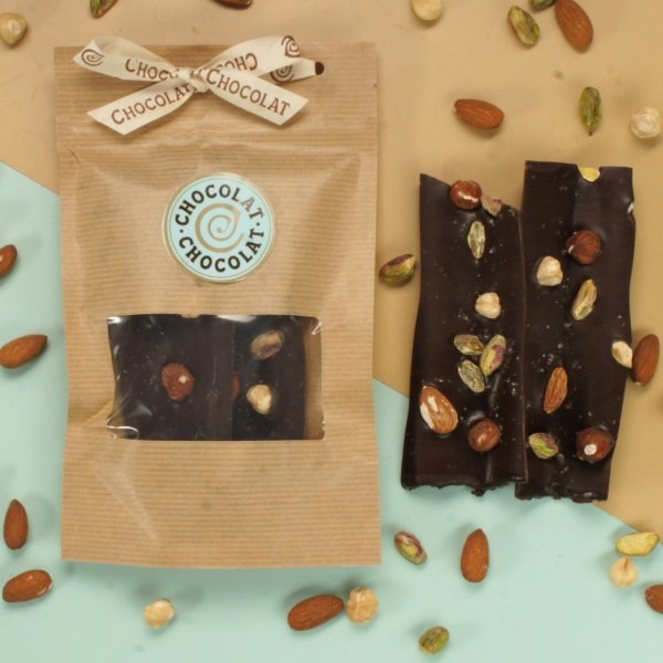 Chocolate & Salted Nut Shards - 3 Bags