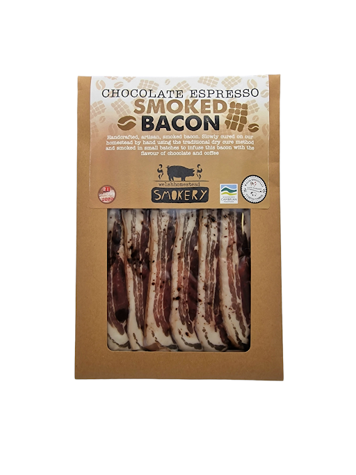 Smoked Chocolate Espresso Bacon (100g)