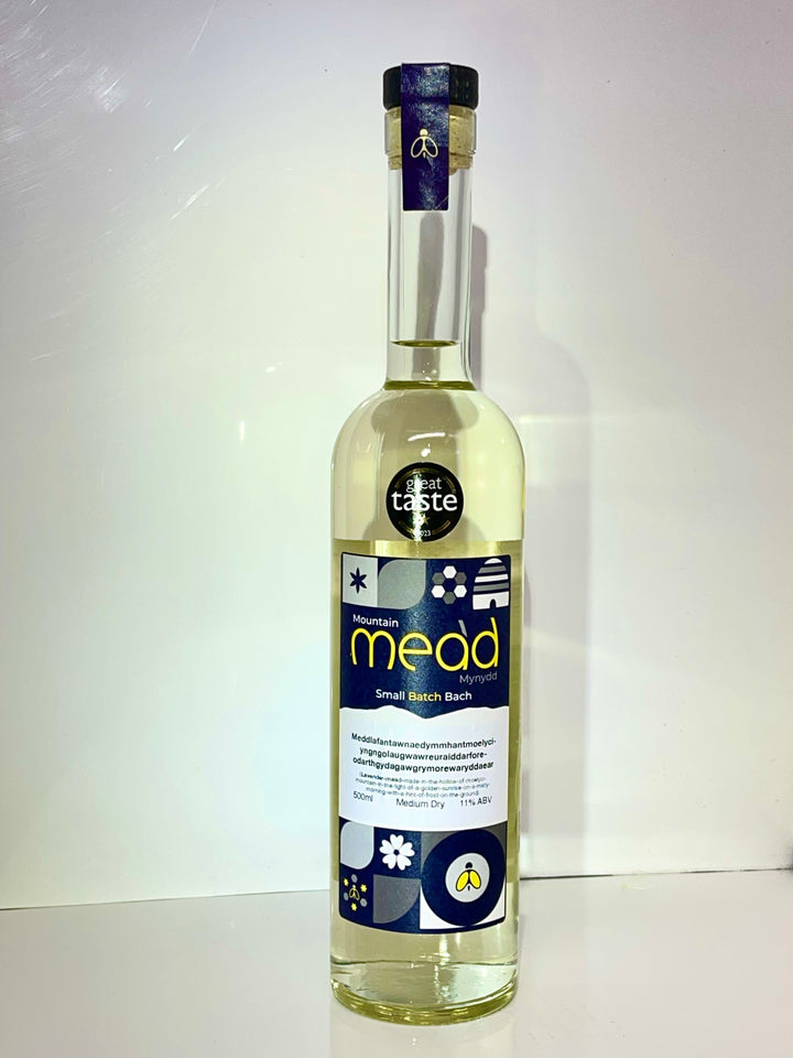 Lavender Mead - Medd Lafant: Medium Dry Traditional Mead With Honey in Gift Box 500ml