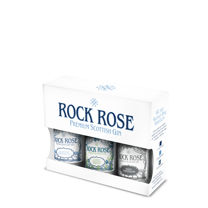 Rock Rose Gin - Miniatures Trio