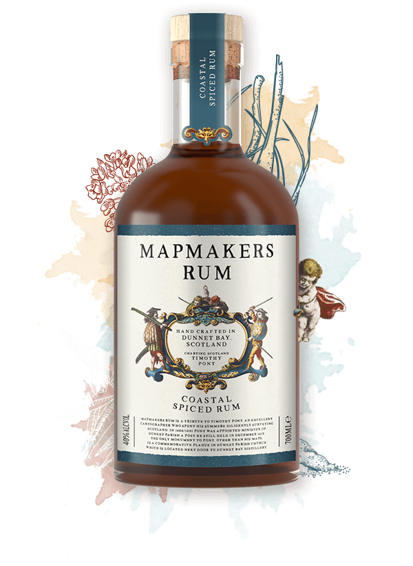 Mapmaker's Coastal Spiced Scottish Rum