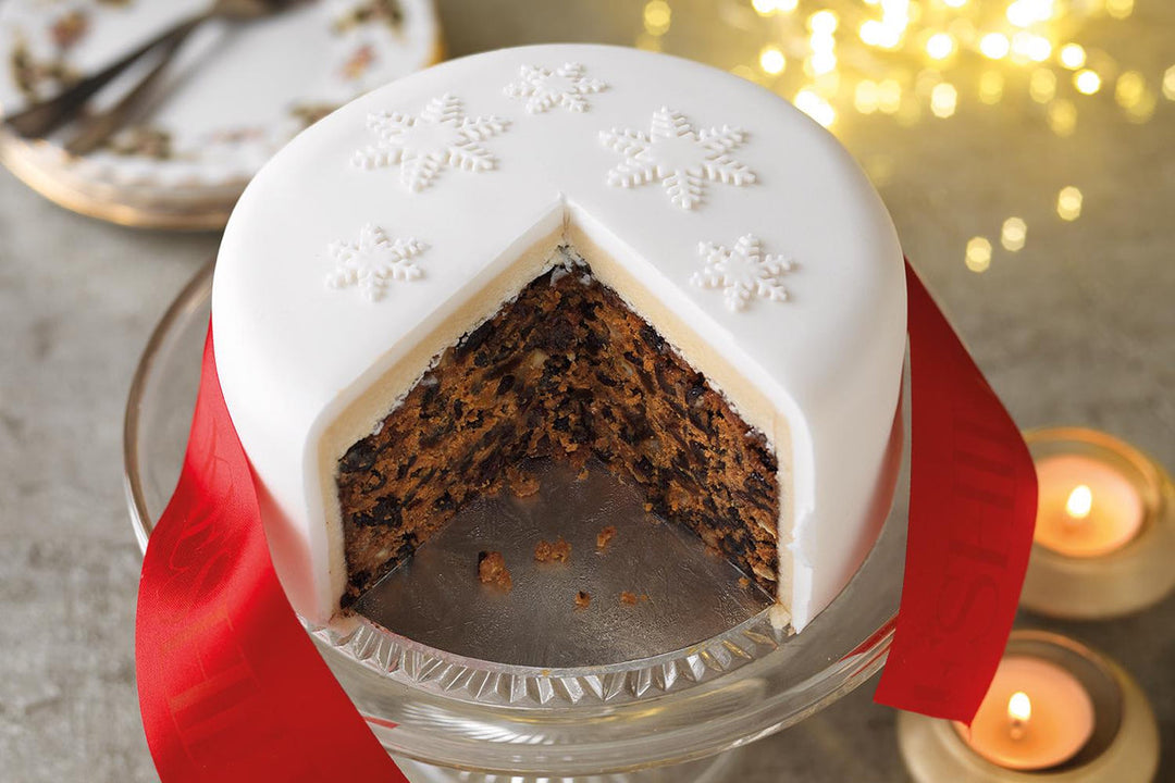 Hand Finished Christmas Cake