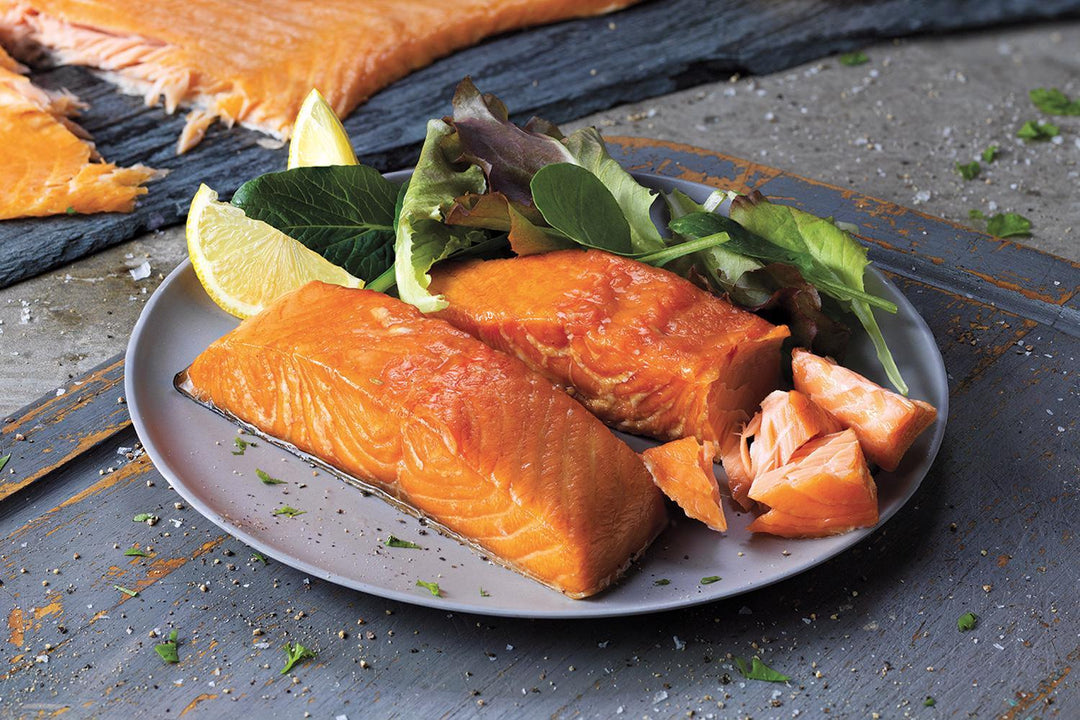 Hot Smoked Scottish Salmon