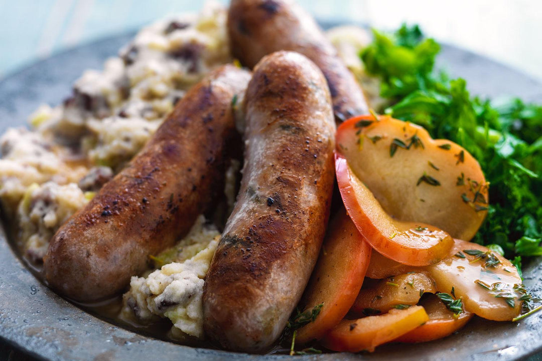 Mixed Sausages Pack - Traditional Pork, Traditional Pork Chipolatas, Lincolnshire