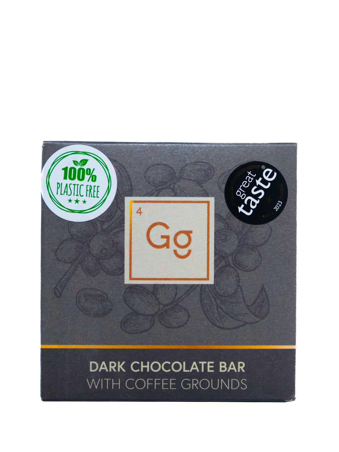 Welsh Vegan Dark Chocolate Bar with Coffee Grounds