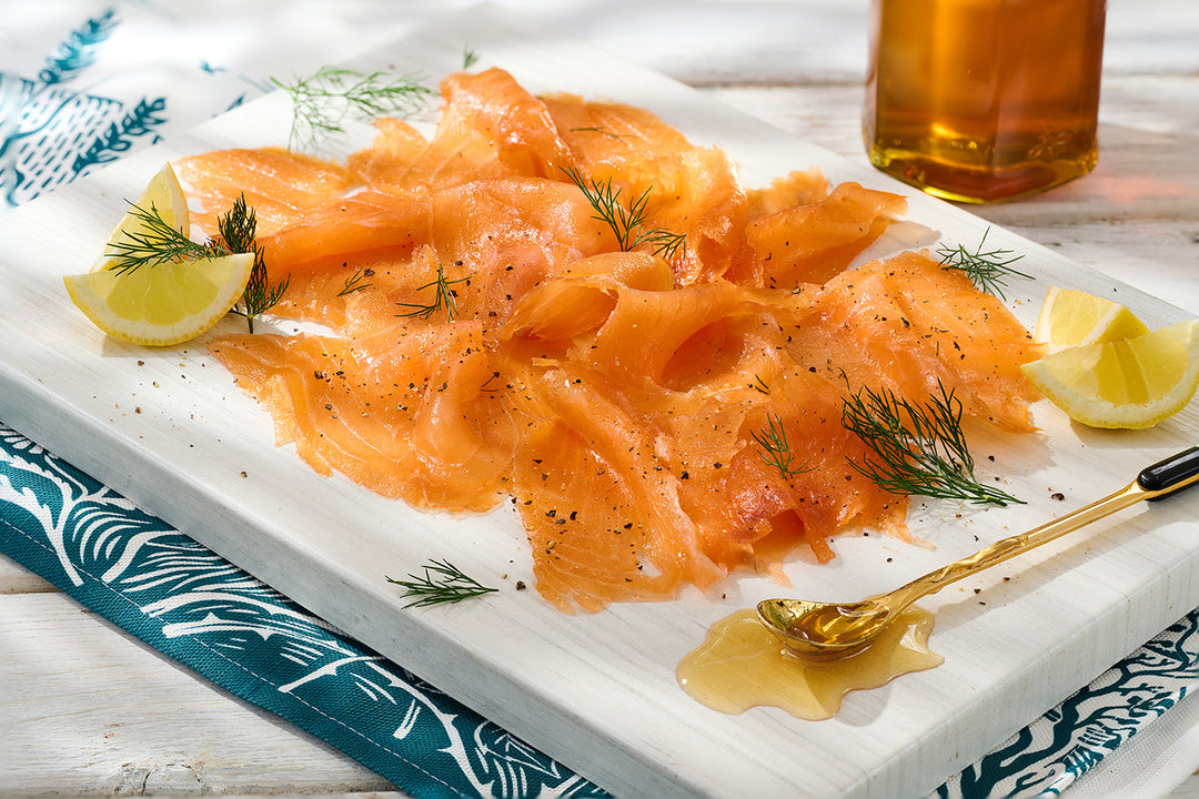 Manuka Honey Sliced Smoked Salmon