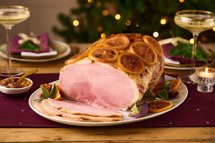 Candied Orange & Honey Glazed Ham